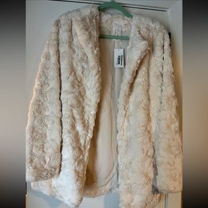 Sadie and Sage Faux Fur Coat - NWT